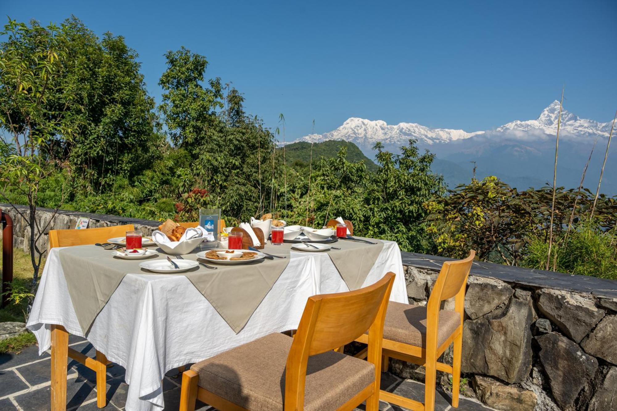Hotel Annapurna View Sarangkot Pokhara Esterno foto