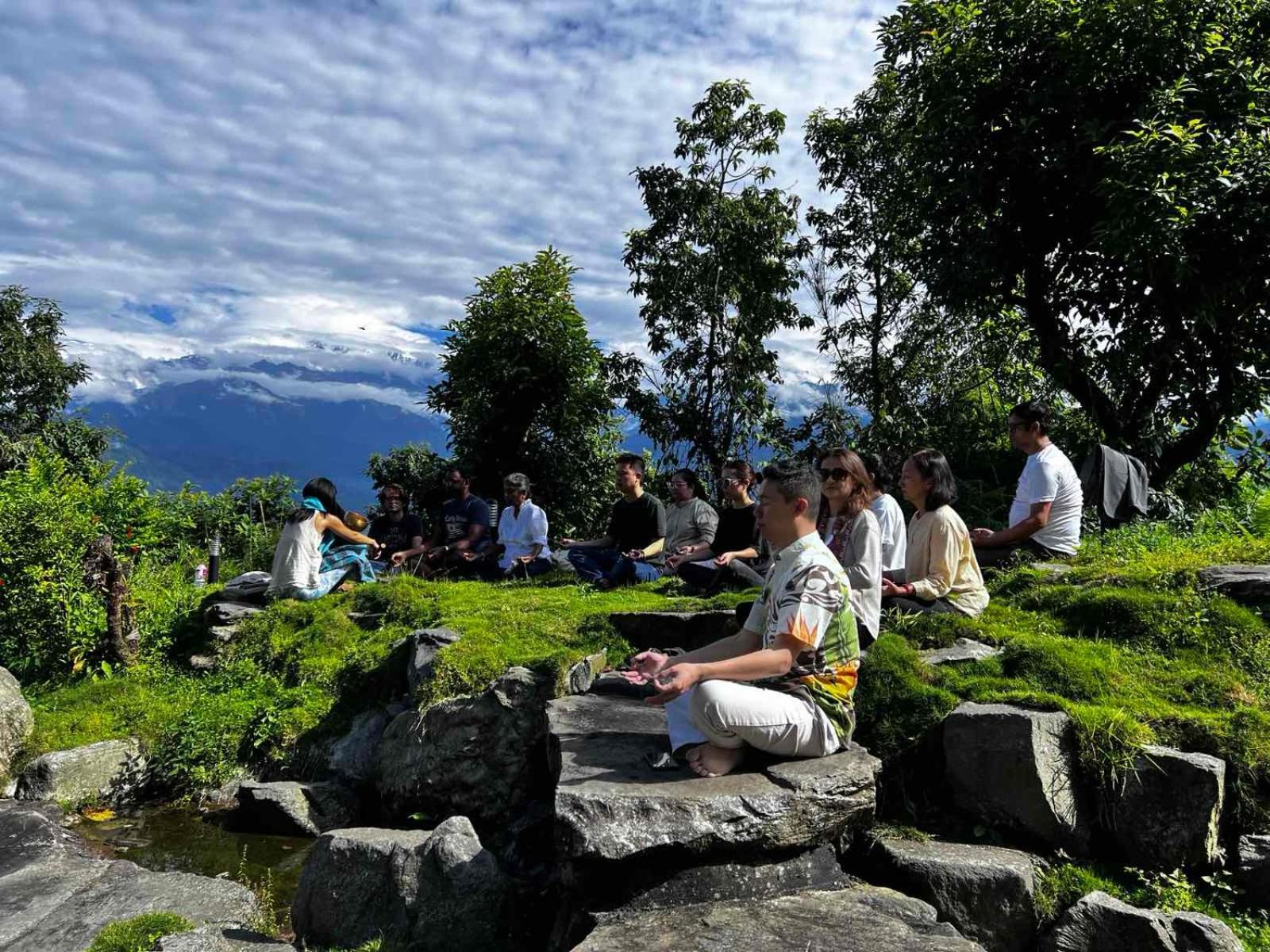Hotel Annapurna View Sarangkot Pokhara Esterno foto